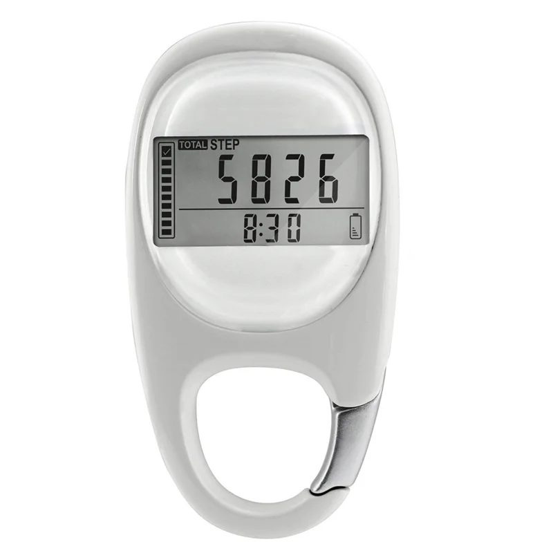 

A22I Multi-Function 3D Induction Pedometer Step Counting Accurate Portable Mini Fitness Walking Steps Counting