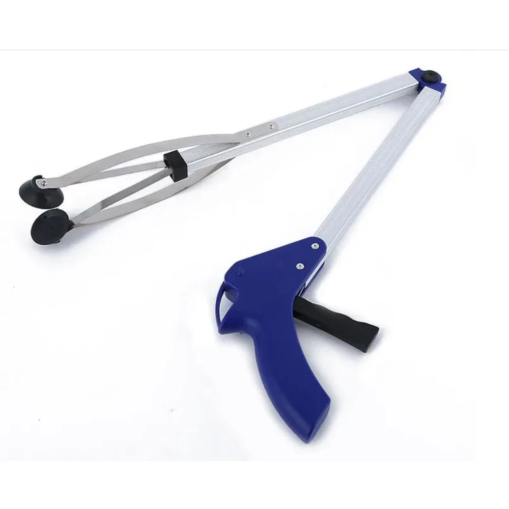 Extra Long Arm Extension Reacher Grabber Easy Reach Pick Up Tool Foldable Garbage Pick Up Tool Trash Rubbish Clip Dropshipping