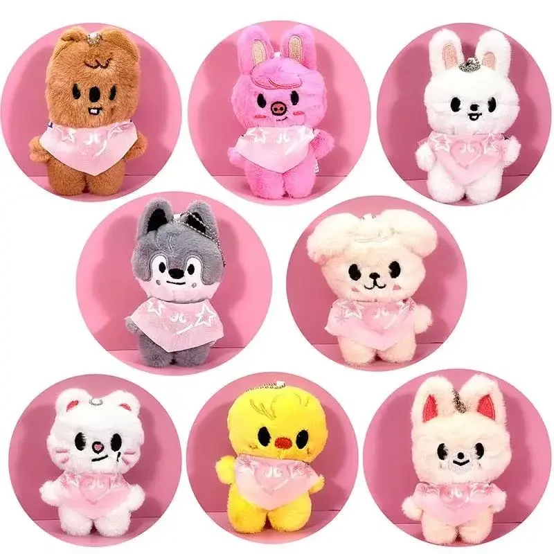 New Skzoo Keychain Plush Japan FELIX Keychain Doll Puttets Doll Kawaii Stuffed Animal Doll Kawaii Toys Room Decor Children Gift！