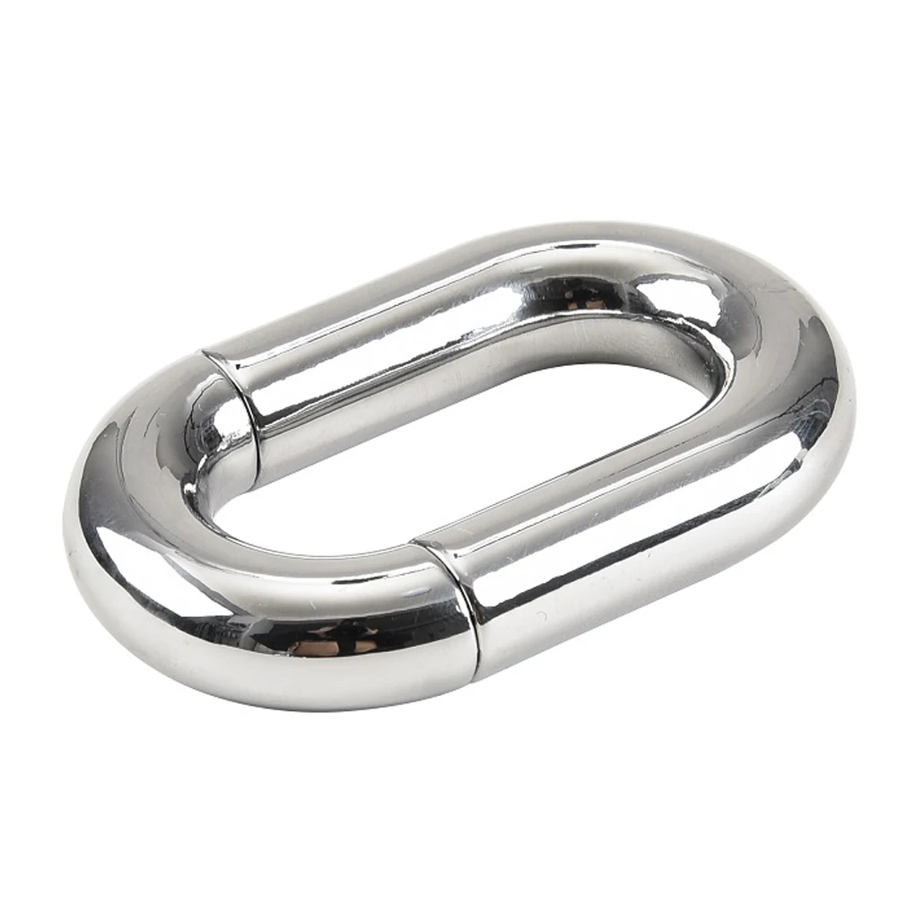 Male Heavy Ball Scrotum Stretcher Metal Penis Ring Bondage Cock Ring Delay Ejaculation Male Sex Toy Man