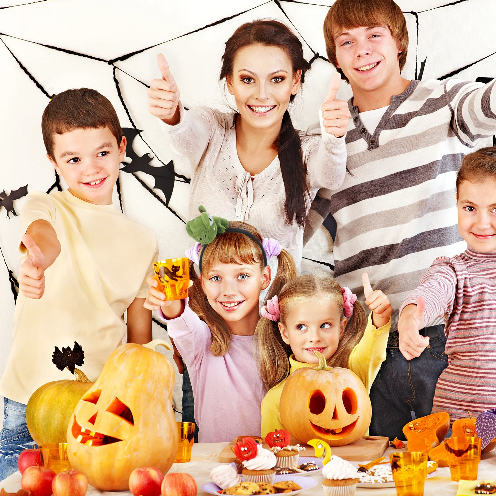 

2 Pcs Halloween Costumes Dino Headband Animal Makeup Dinosaur Hair Hoop Creative Clips Animals Headbands