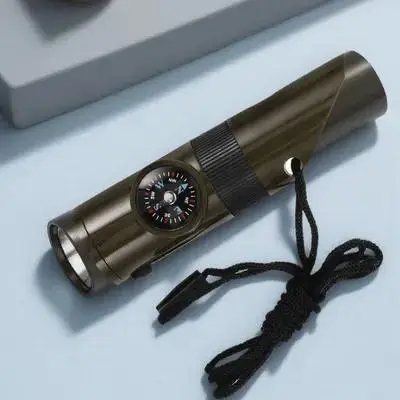 متعددة الوظائف صفارة إنقاذ ABS الطوارئ بصوت عال صافرة السلامة المحمولة في الهواء الطلق المشي لمسافات طويلة التخييم الصيد القوارب المعدات #6