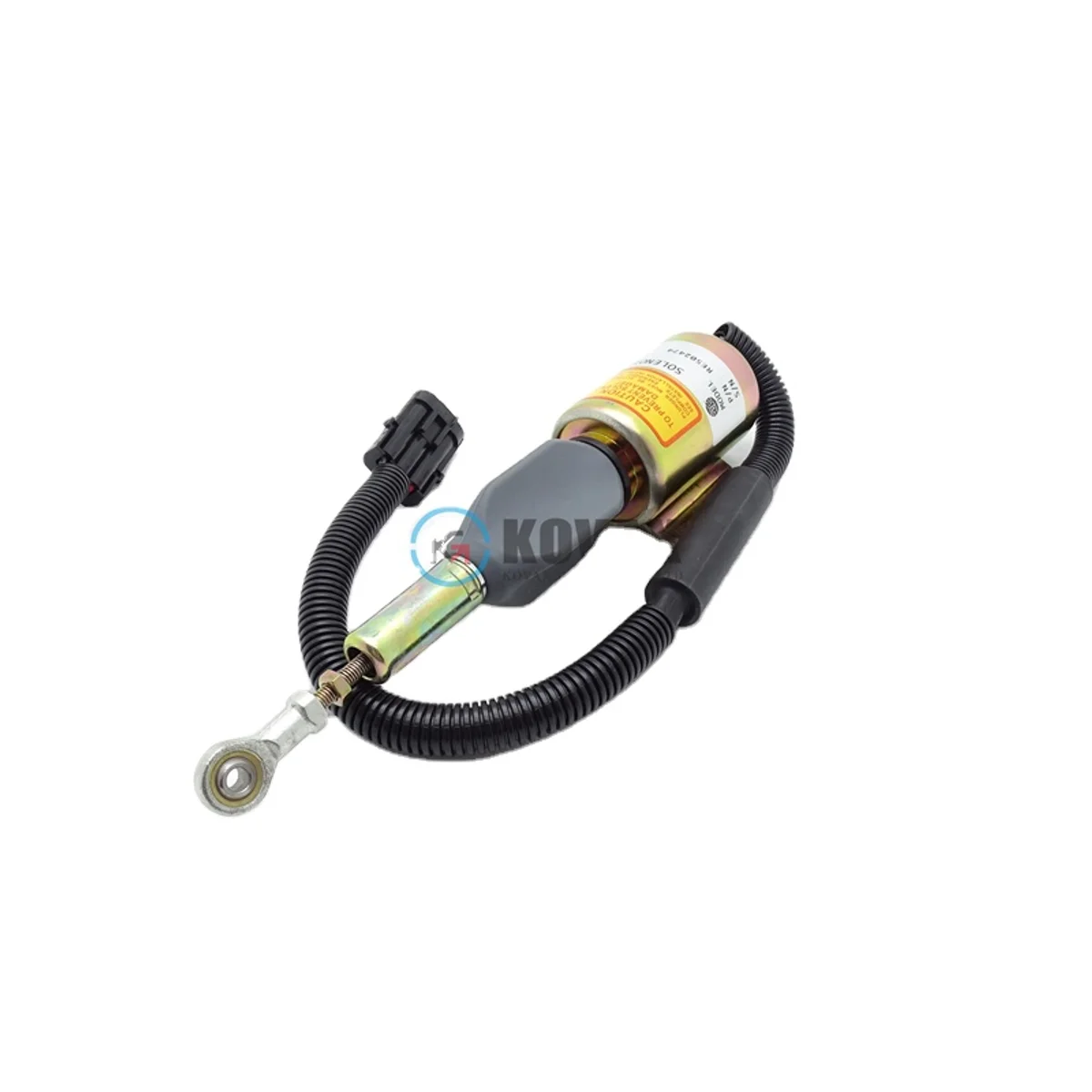 For RE502474 Flame Shutdown Solenoid Valve 24V Excavator Engine Parts 160LC 624H 200LC