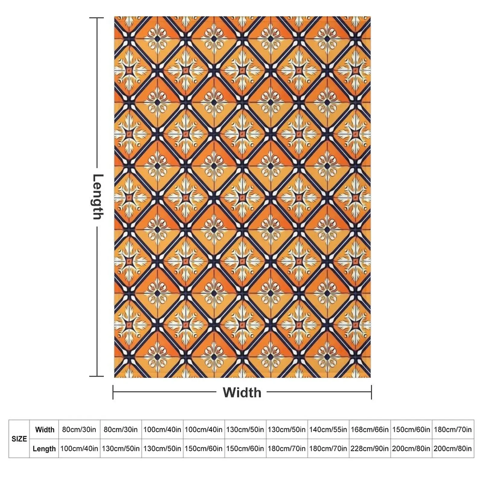 Floor Series: Peranakan Tiles 81 Throw Blanket Multi-Purpose Sofas Summer Comforter Blankets