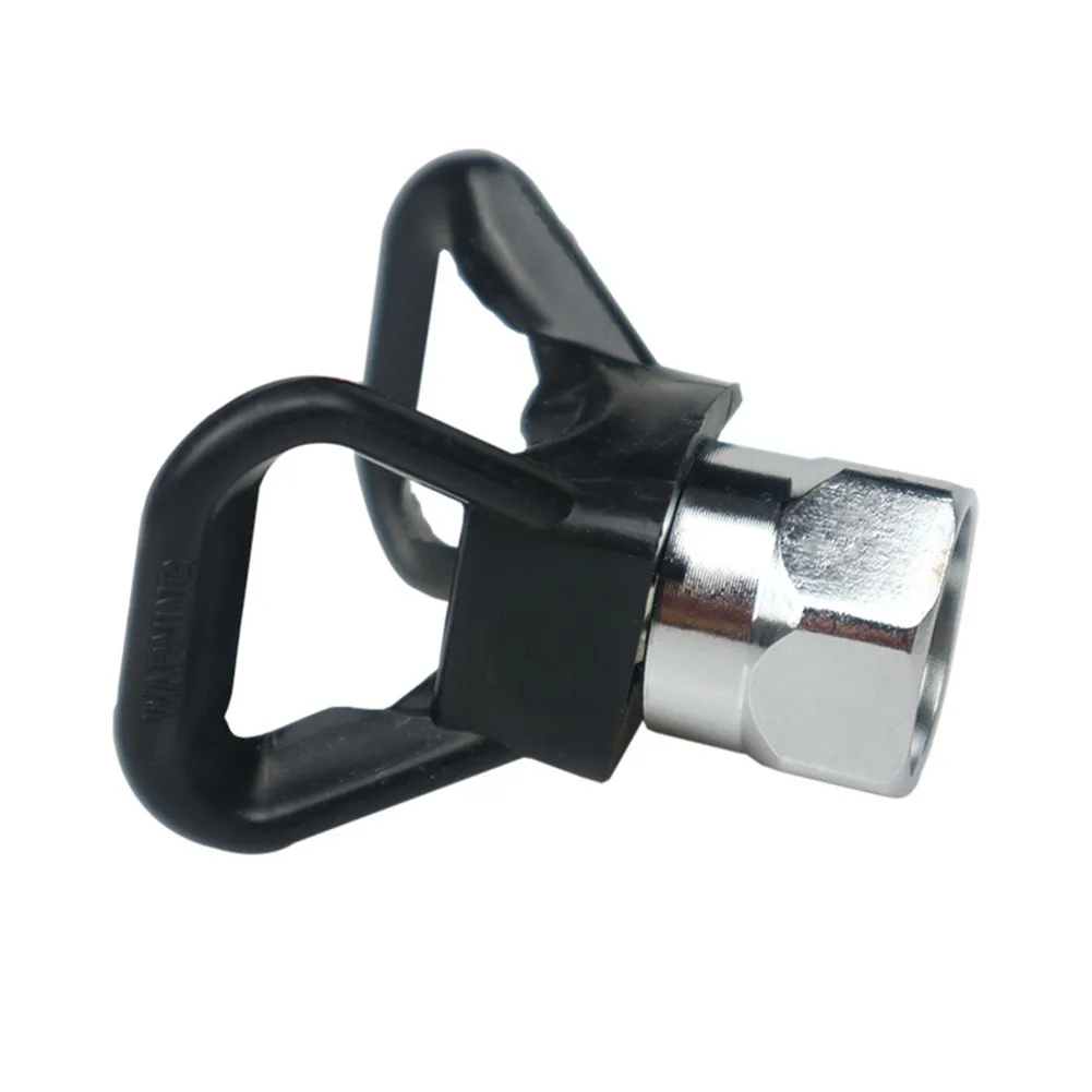 1pc Airless Paint Spray Gun Flat Tip Nozzle Guard Seat Spray Paint Accessory G7/8*14 Paint Sprayer Parts
