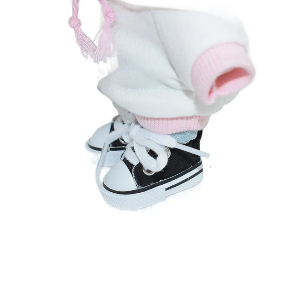 Mini 4.5cm Doll Shoes Replacement Multiple Styles BJD Shoes DIY Hand-made Canvas Shoes Birthday Gifts