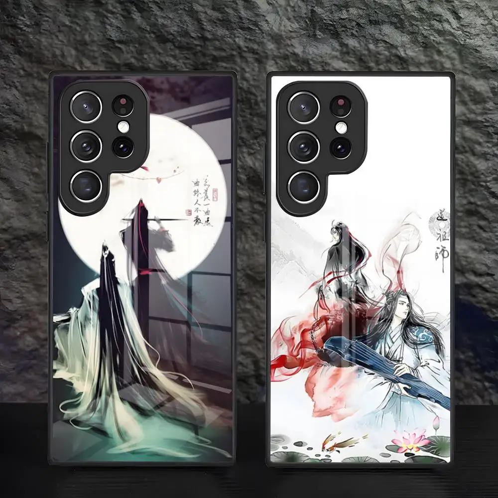Mo DAO Zu Shi Phone Case For Samsung A57 A37 A27 A17 A56 A36 A26 A16 A25 A35 A55 A34 A24 A54 Glass Case