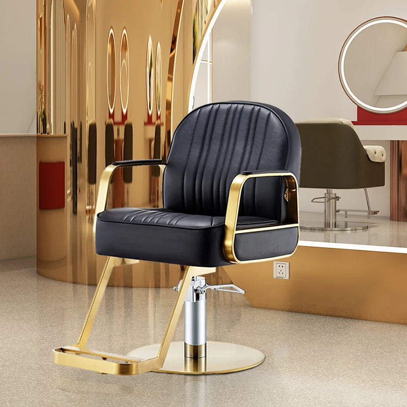 Special simple hair cutting, perm and dyeing chair, hair salon lifting, high-end barber equipment, barber shop stool