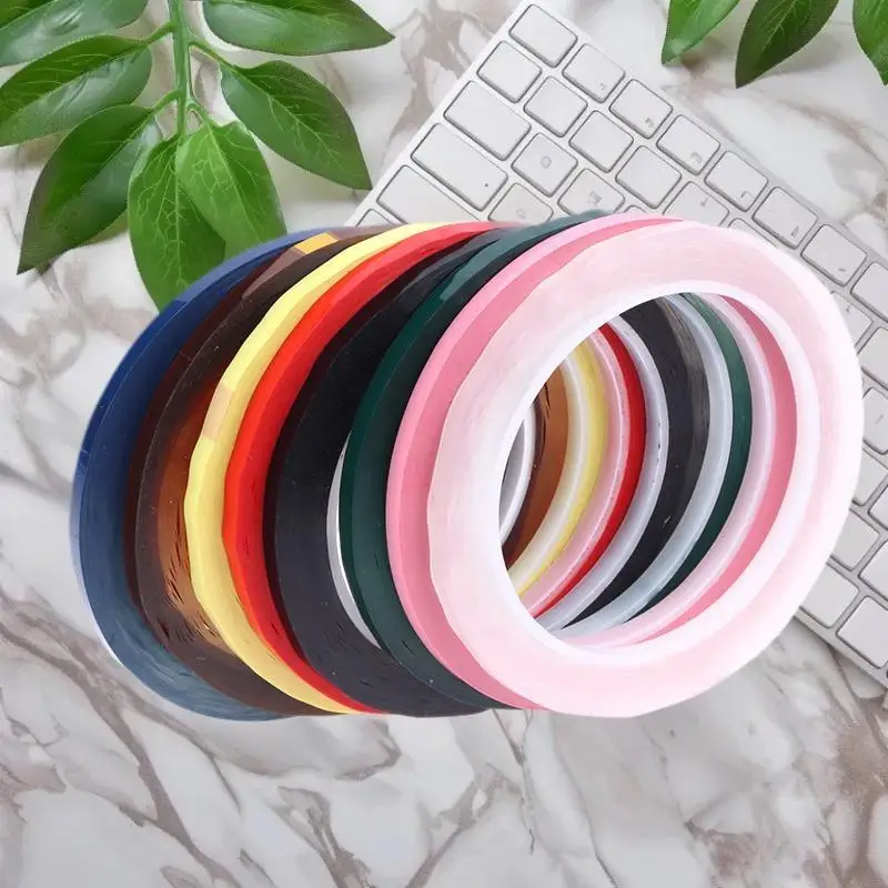 High-Quality Archery Fletching Glue Tape; 5MM Spin Vanes, Spiral Feather Design, 66M Roll