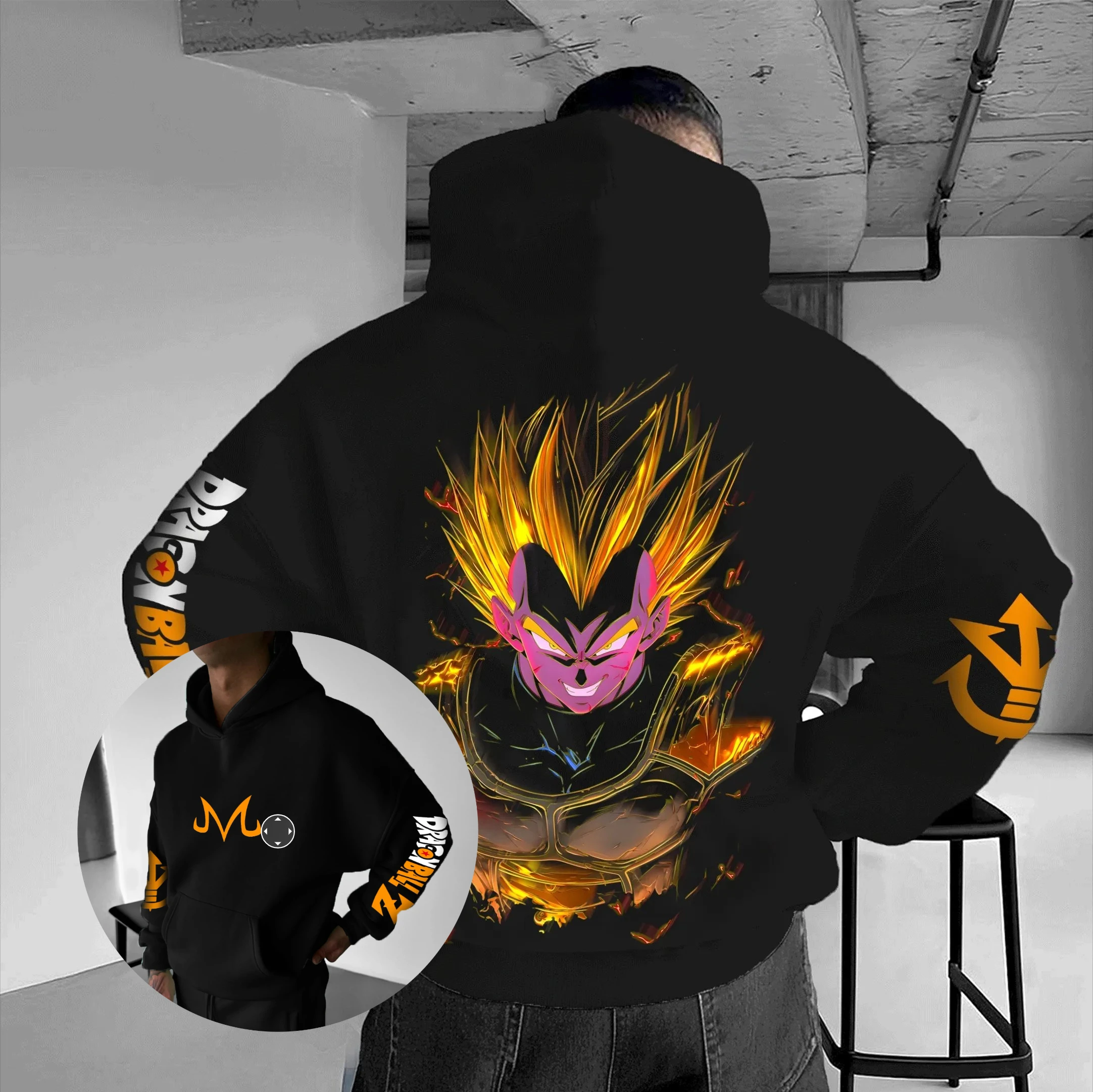 

Dragon Ball Broly аниме толстовка с капюшоном для мужчин и женщин пуловер с капюшоном уличная одежда повседневная куртка с графическим принтом для косплея весна осень