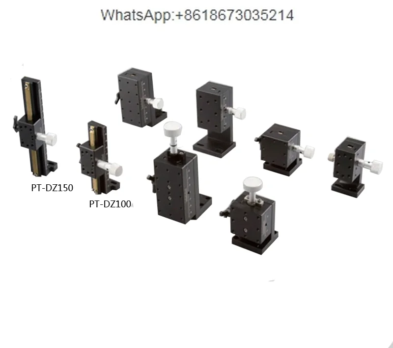 PT-DZ100 PT-DZ150 Manual displacement table Z-axis displacement table, manual lifting table