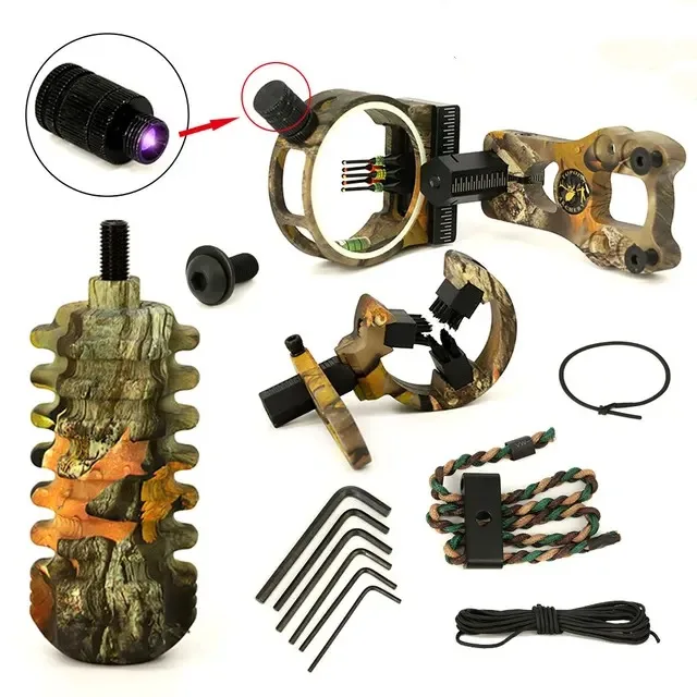 1set Topoint  TP1000 Compound Bow Upgrade Combo Bow Sight Kits Arrow Rest Stabilizer for hunting Archery Accessories