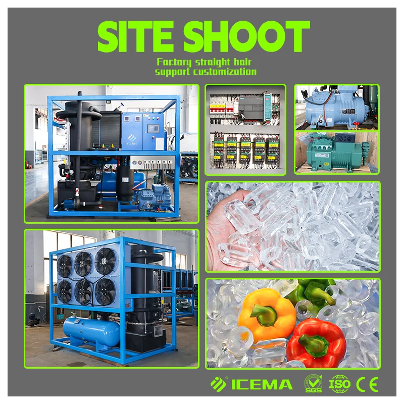 

Energy Saving High Quality 5T 8T 10T Tube Ice Making Machine Ice Tube Maker Machine March Expo Benefits