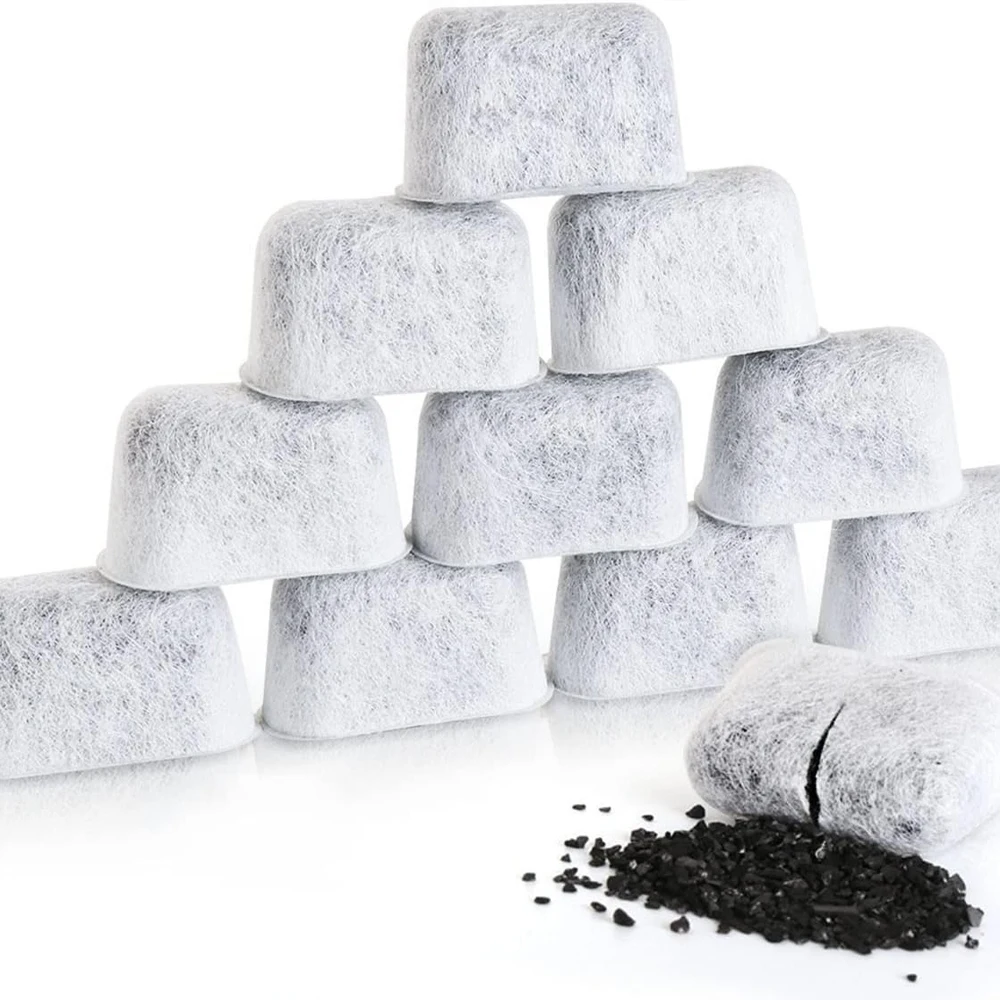 Filtros de agua Keurig, filtro de agua de carbón reutilizable, filtros de cafetera de carbono para reemplazo de máquinas de café Keurig, 6/12 Uds.