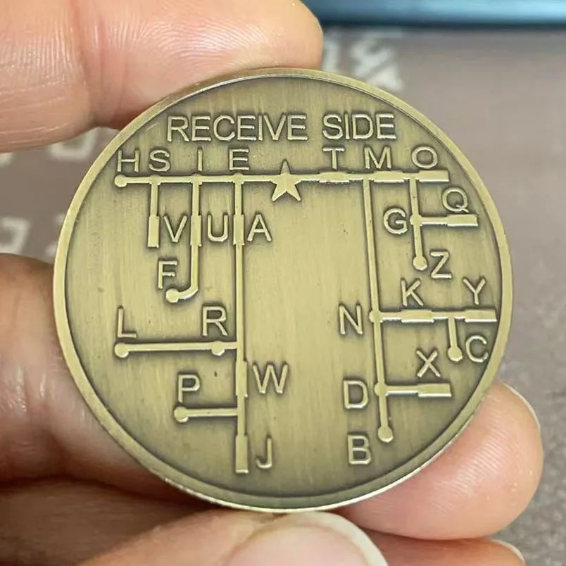 Coleção de Moedas de Lembrança Morse, Coleção de Emblemas Comemorativos, Lembranças para a Época de Formatura
