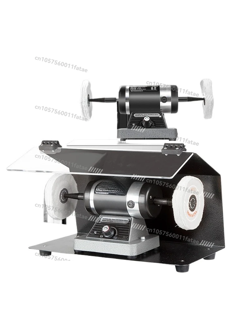 

Small Polishing Machine Desktop Household Table Mill Wenwan Jewelry Metal Electric Grinding Wheel Cloth Wheel Machine