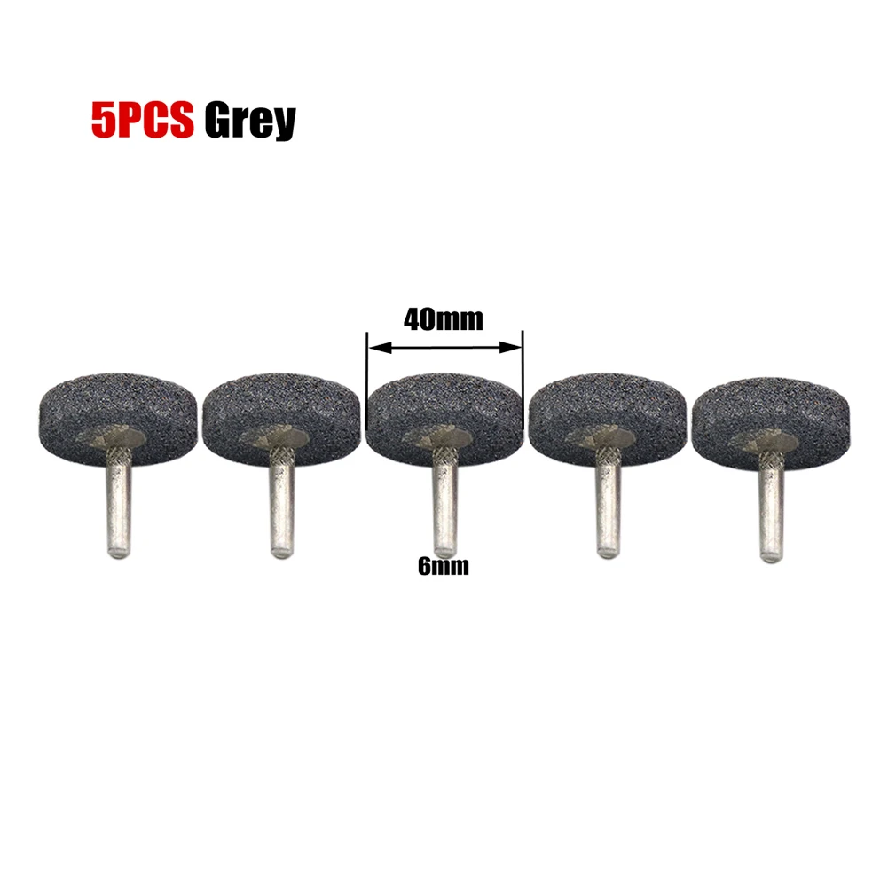 As Well As Forming Grinding Grinding Wheel Grinding Head T Type 30*10mm/40*10mm 5pcs 6mm Chrome Corundum For Electric Mill