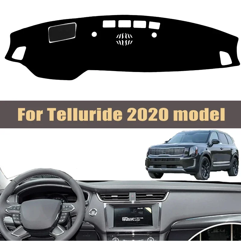 

For Telluride 2020 Model Car Dashboard Cover Sun Shade Mats Avoid Light Pads Instrument Panel Protective Car Accessories