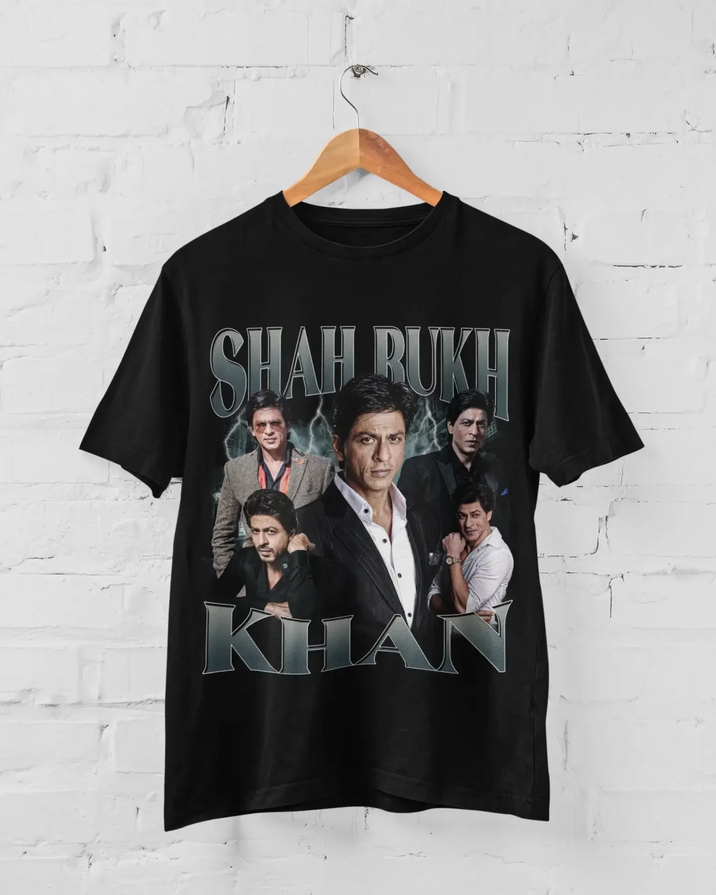 Shahrukh Khan T Shirt Srk Bollywood Indian for