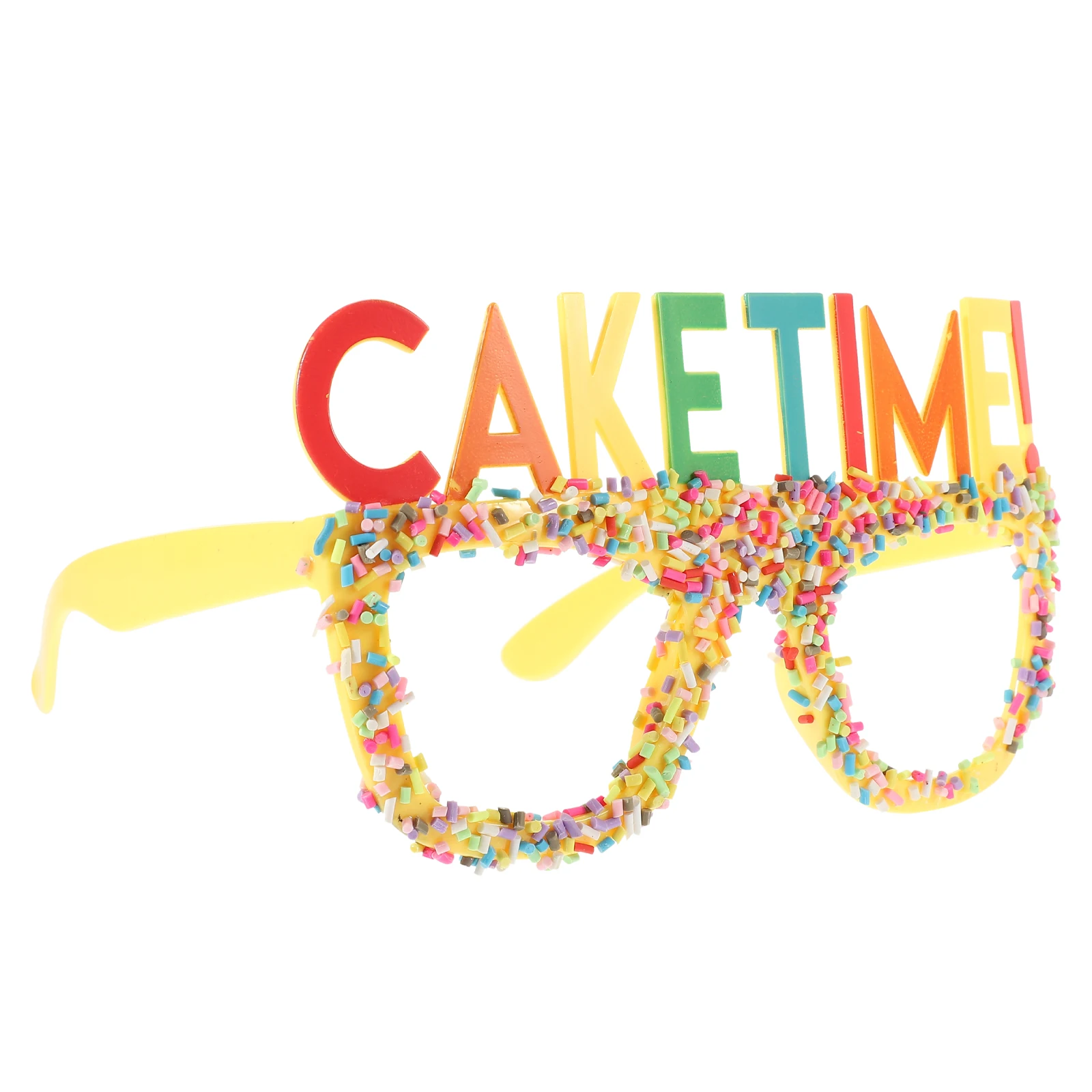 

Funny Birthday Party Glasses Photo Props Novelty Cake Decorations Reusable Adult Eyewear Accessories Red Color