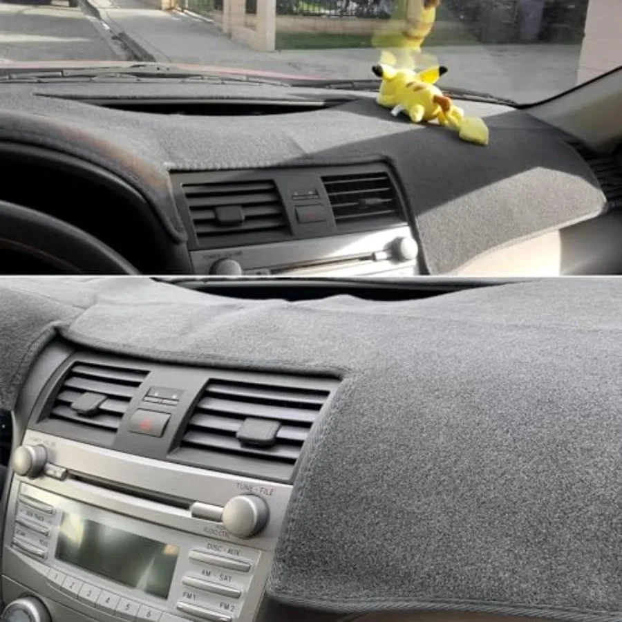 Dash Cover for Toyota Camry Accessories 2007 2008 2009 2010 2011 Custom Fit Dashboard Cover Mat Pad Dark view 2