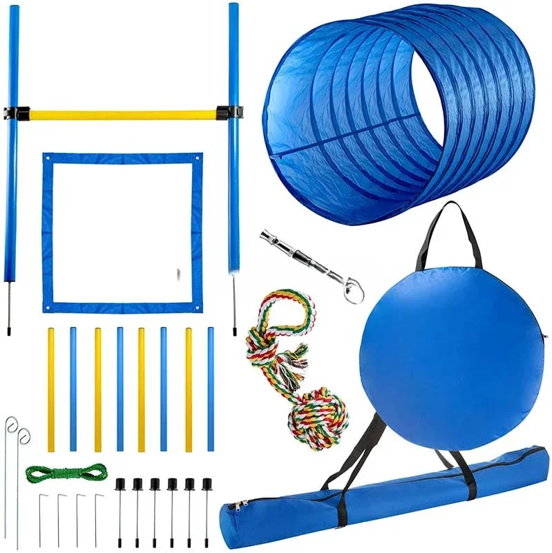 Dog Agility Training Kit Fun Dog Pet Toys Outdoor Training Equipment