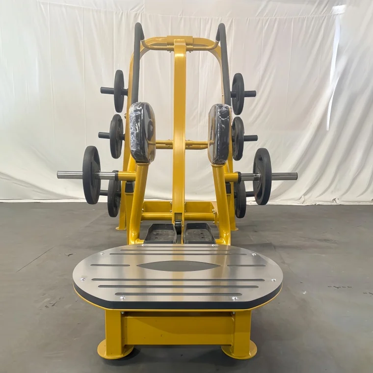 Steel Standing Abductor Machine with Back Safety Features for Commercial Gym Use Plate Loaded Hip Abduction Equipment