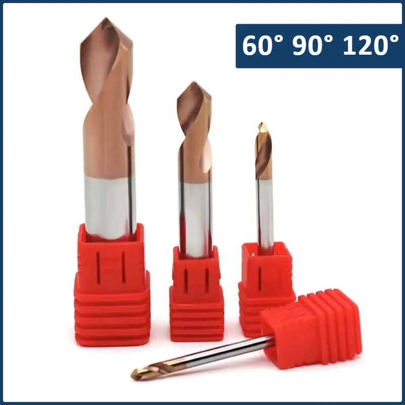 

Milling Cutter Alloy Coating Tungsten Steel Tool Cnc Maching 1 Blade HRC28 Aluminum Spot Drills SHAZAM Chamfered Milling Cutter