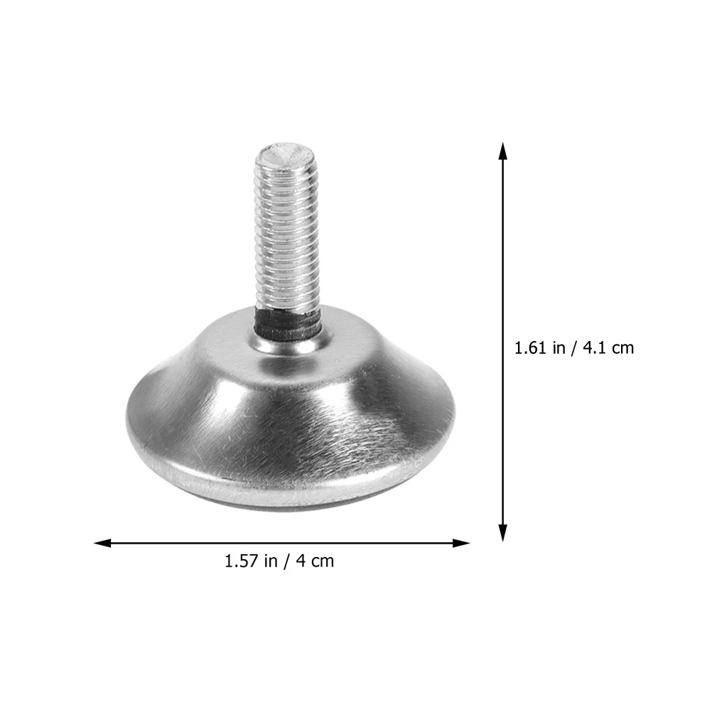 

24 Pcs Furniture Feet Adjustment Levelers Sturdy Durable Table Chair Leg Floor Protectors Glide Pad