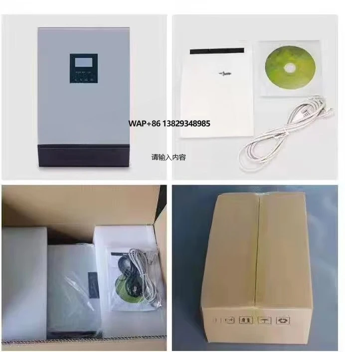 Off-Grid Solar Energy System with 3kw-60kw Power Communication Port