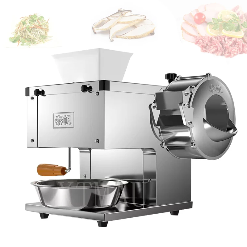 Electric Meat Slicing Shredding Dicing Machine Kitchen Quick Cutting Machine for Fresh Meat