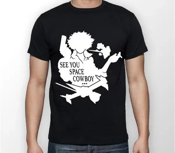Camiseta de Manga de Anime de Cowboy Bebop Spike Spiegel, Unisex, todas las tallas
