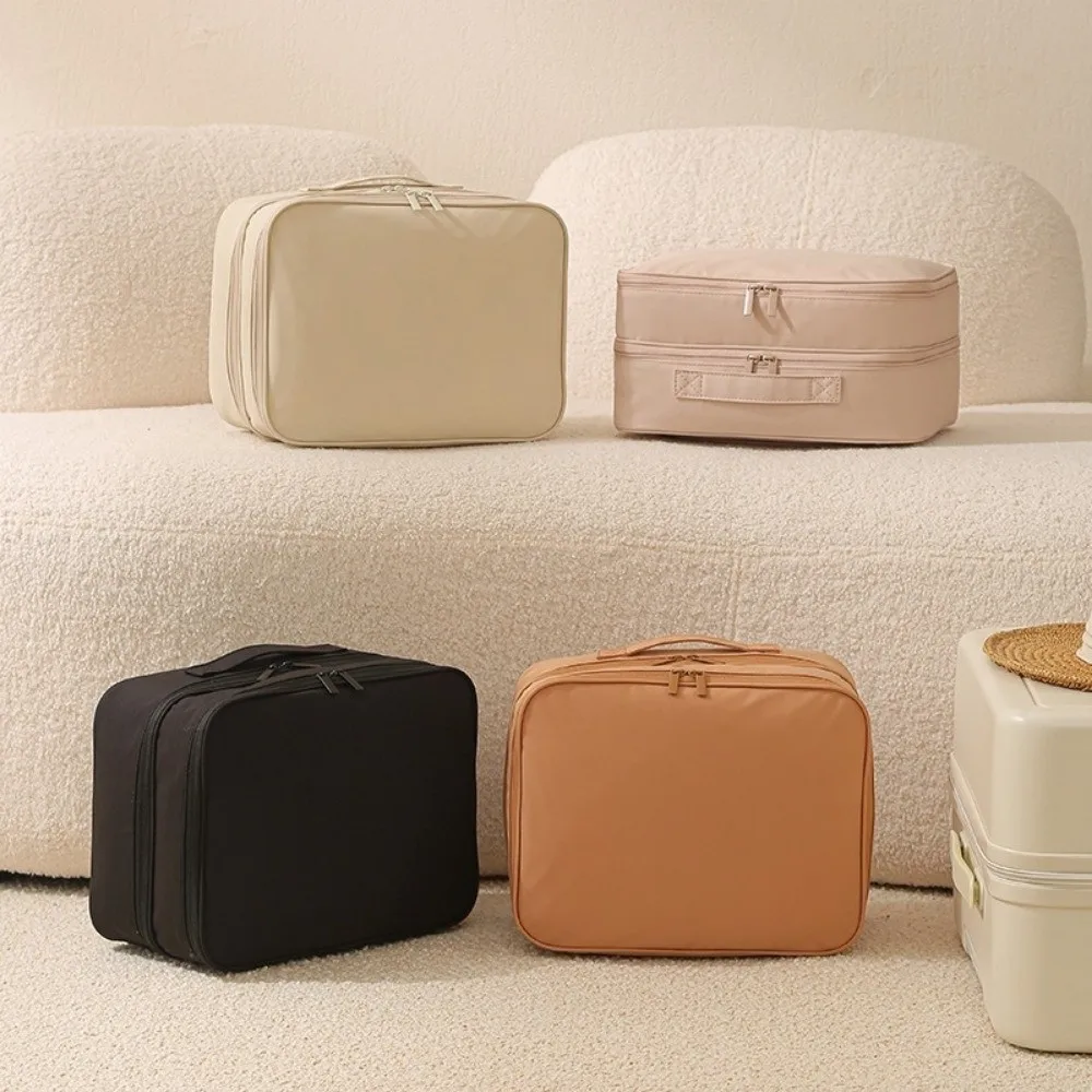 Handheld Travel Shoe Bag Large Capacity Dustproof Shoes Storage Bag with Zipper Mildew-proof Shoe Carrier Bag