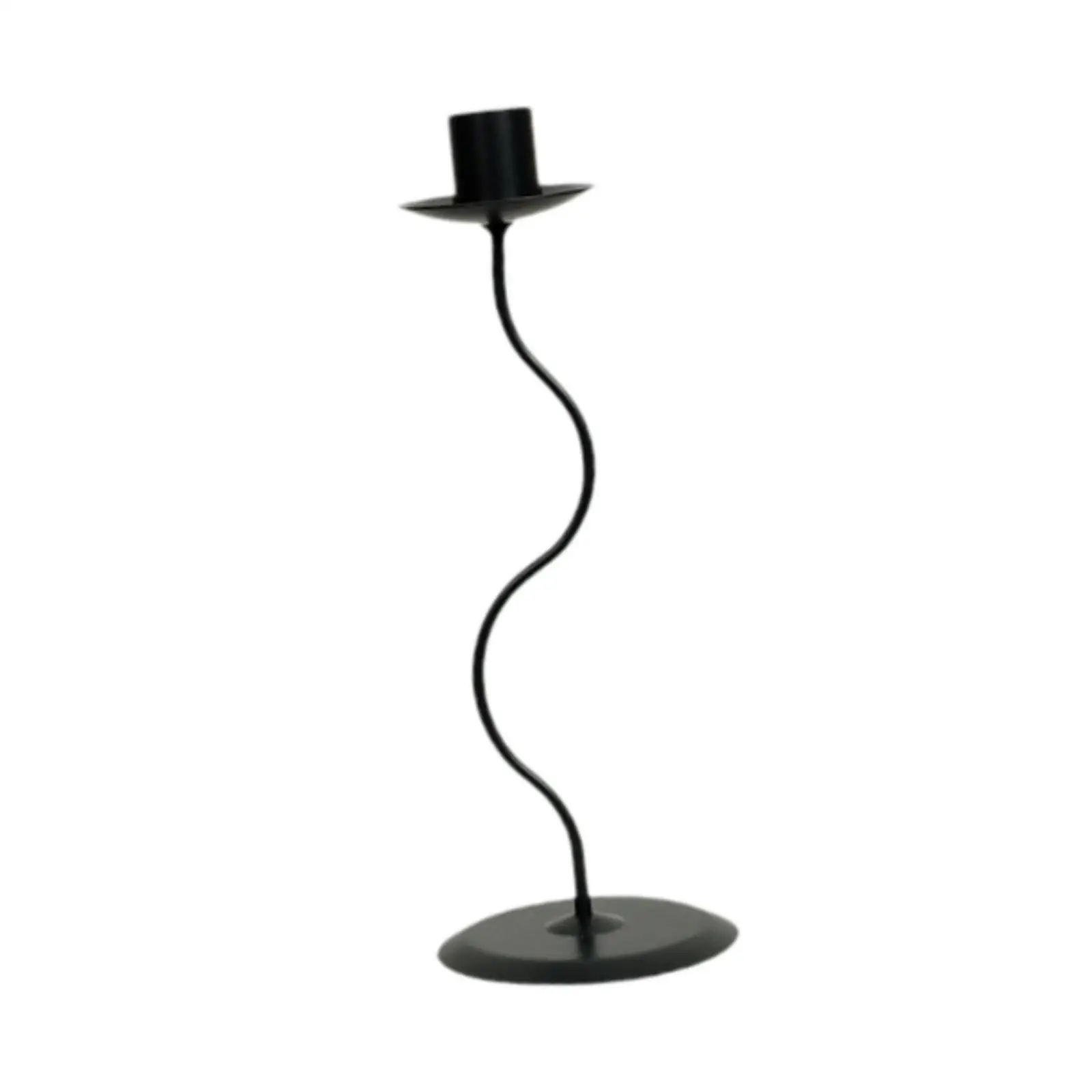 Iron Taper Candle Holder Metal Candlestick Stand for Home Table Decoration Wedding Centerpiece Fireplace Mantle