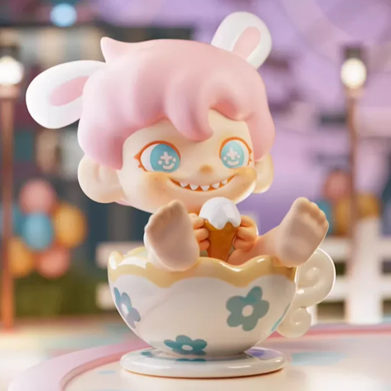 DUDOO3 Mischievous Amusement Park Series Blind Box Guess Bag Mystery Box Toys Doll Cute Figure Desktop Ornaments Gift Collection