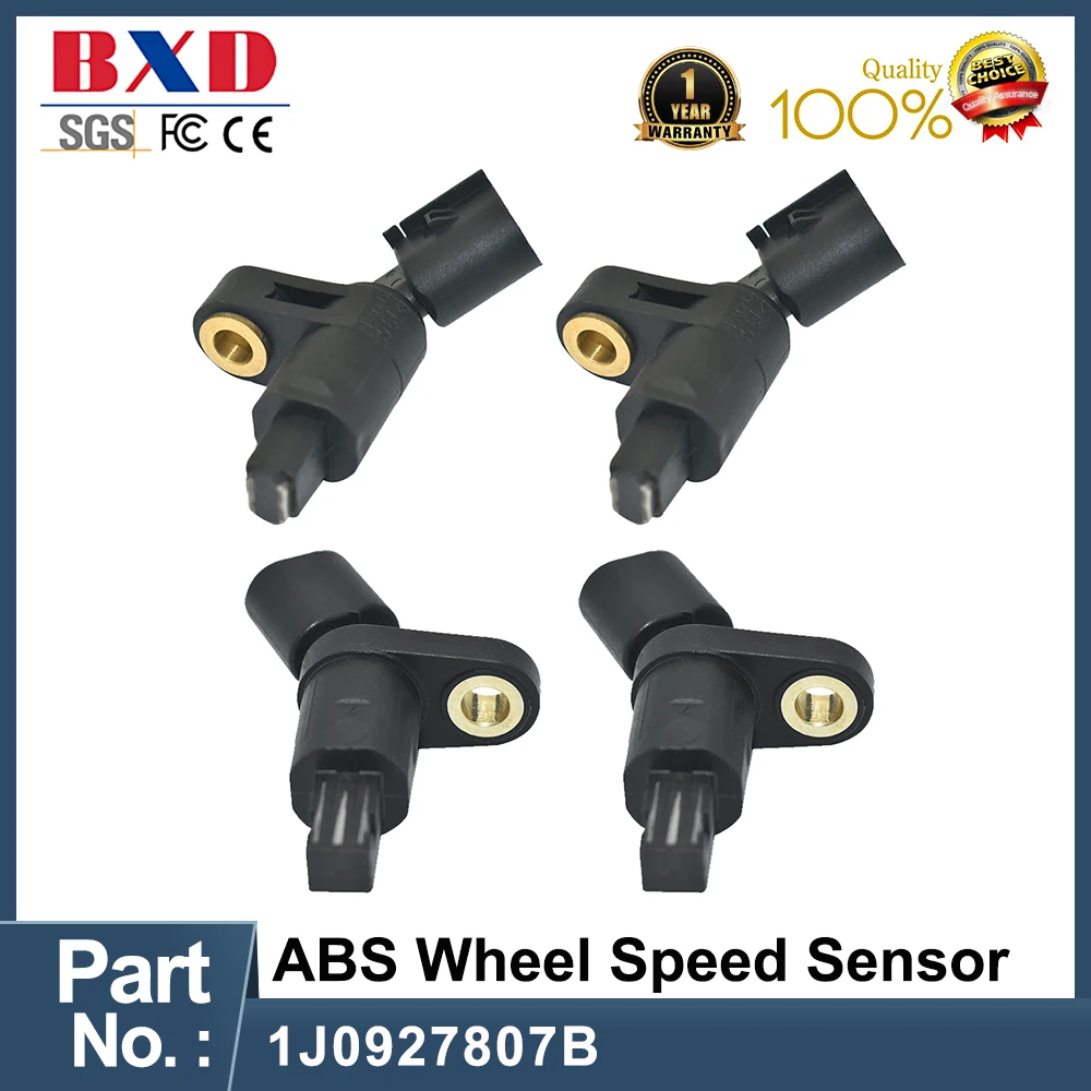 1J0927807B ABS Wheel Speed Sensor Front&Rear Left Right For VW AUDI TT BEETLE GOLF JETTA Auto Accessories