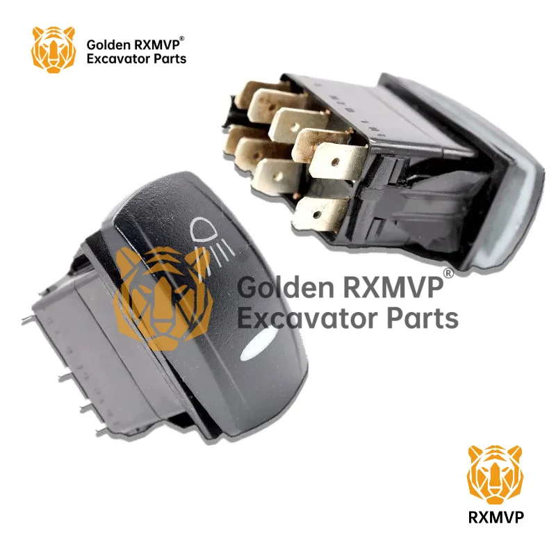 

For Vol-vo EC120D 210D 250D 480D 750D D-type machine headlight switch 70369702 excavator
