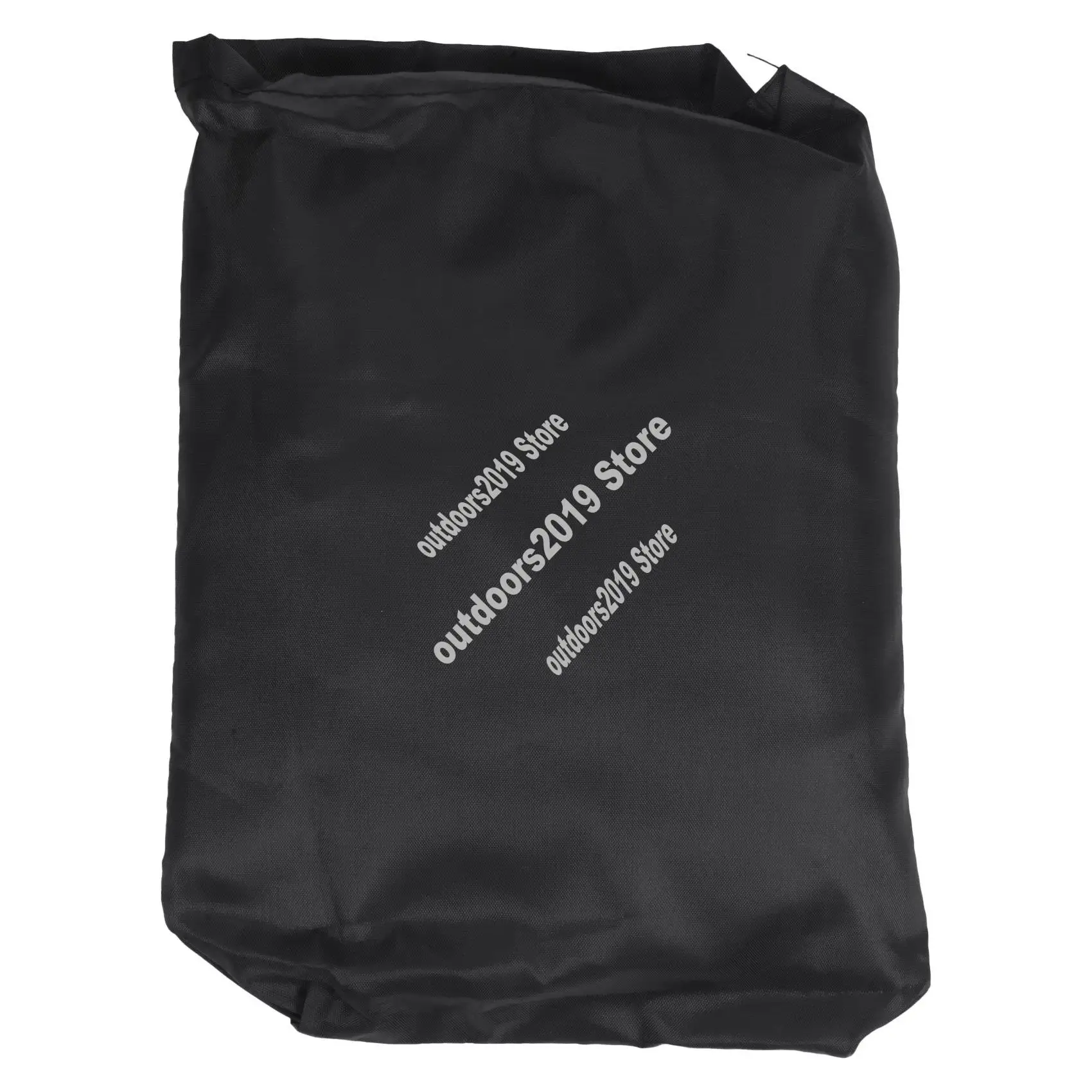 193X63.5X112cm Black Universal Waterproof Lawn Mower Rain Cover Garden Overall Size Drawstring Weather Protection-ABHG