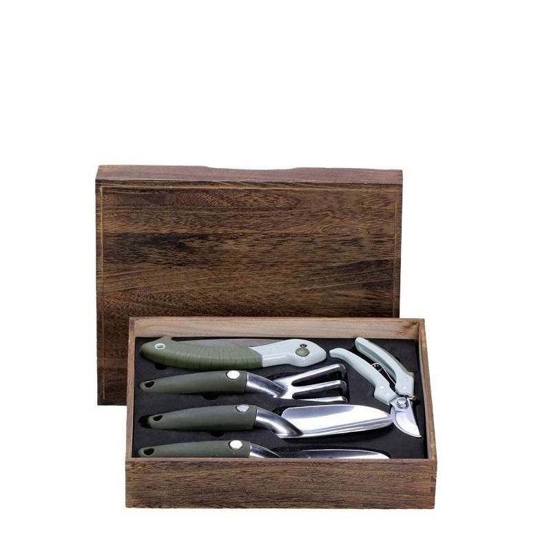 For Gardener Home Flower Growing Tool Set Garden Planting Flowers Digging Shovel Rake Trimming Shears Handsaw