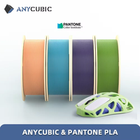 ANYCUBIC 3D Printer Pantone Filament PLA 1.75mm 1kg/Roll Plastic Rubber Co-Created Material For FDM 3D Printer K3 Combo