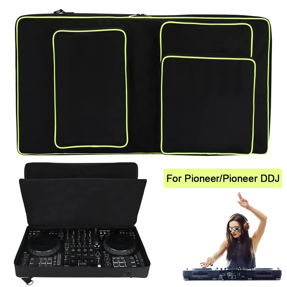 

Carrying Case Thickened Inner Liner DJ Controller Case with Adjustable Shoulder Strap for Pioneer DDJ-FLX10 DDJ-1000SRT DDJ-1000