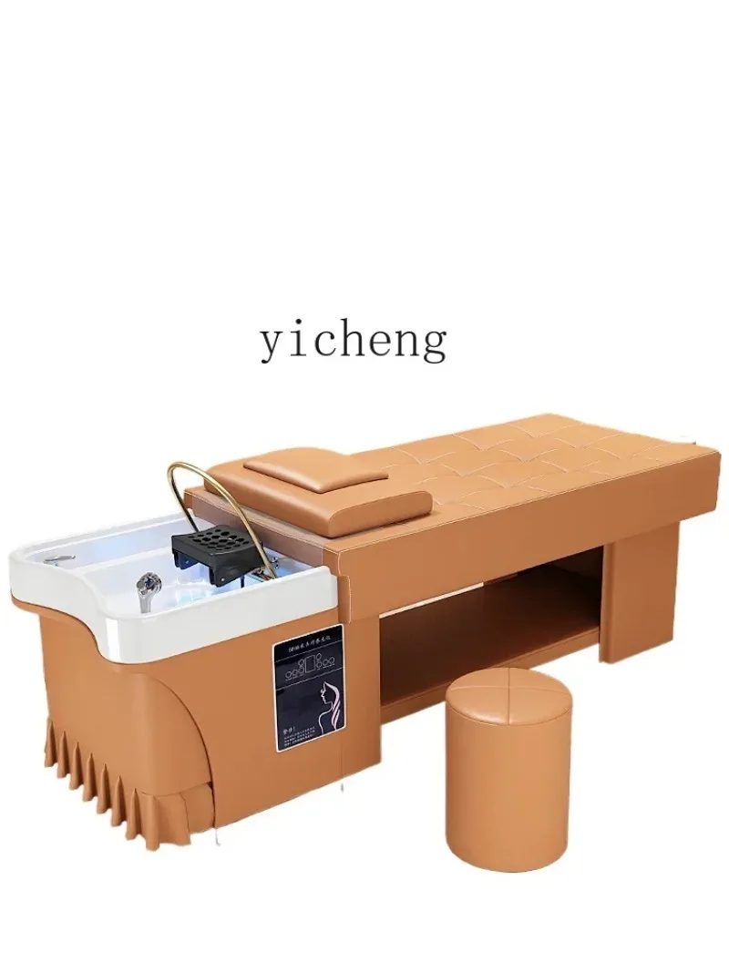 

MR-16 head therapy water circulation fumigation water heater integrated barber shop beauty salon special shampoo bed