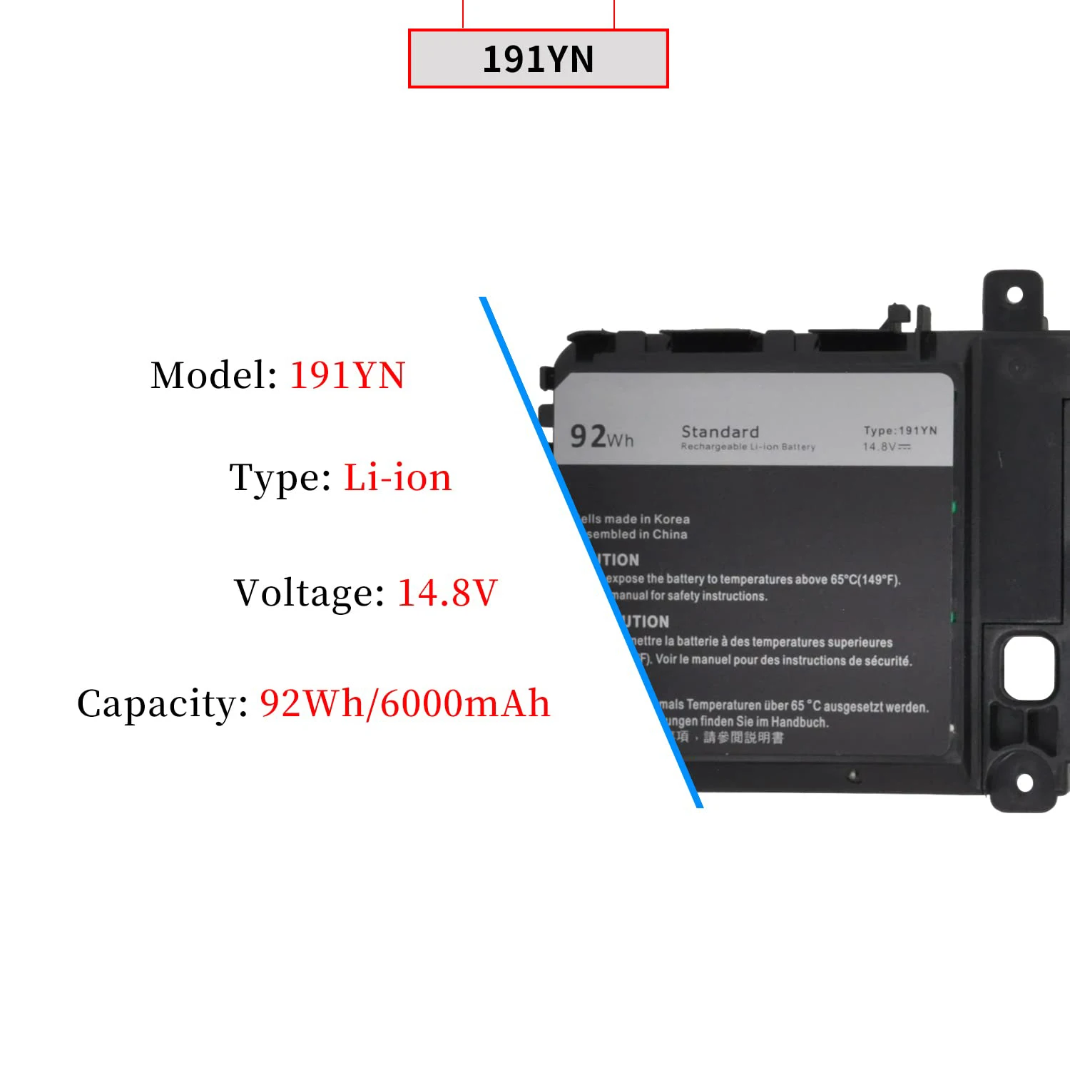 Imagem -02 - Dell Alienware 15 191yn r1 r2 Alw15ed1718 1728 1828 1828t 2718 2728 P42f 410gj 2f3w1 02f3w1 8nh55 08nh55