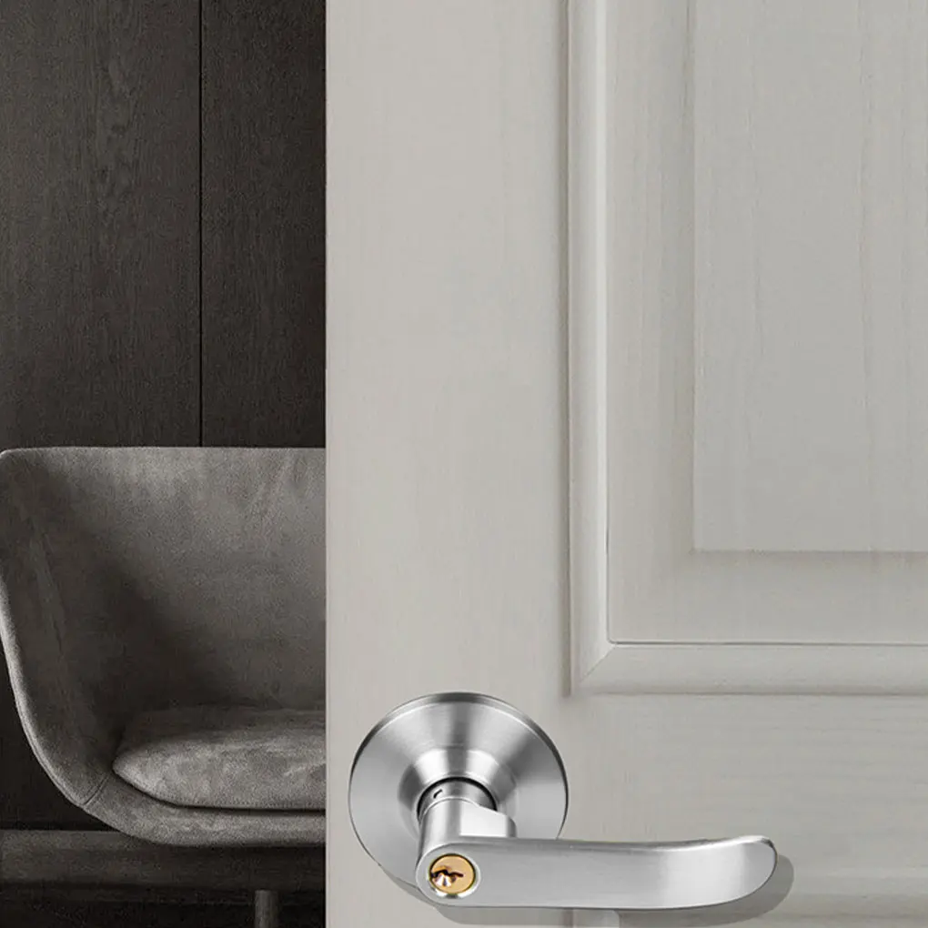 

Three Bar Lock Door Lock Steel Three Ball Lock Installation silvery