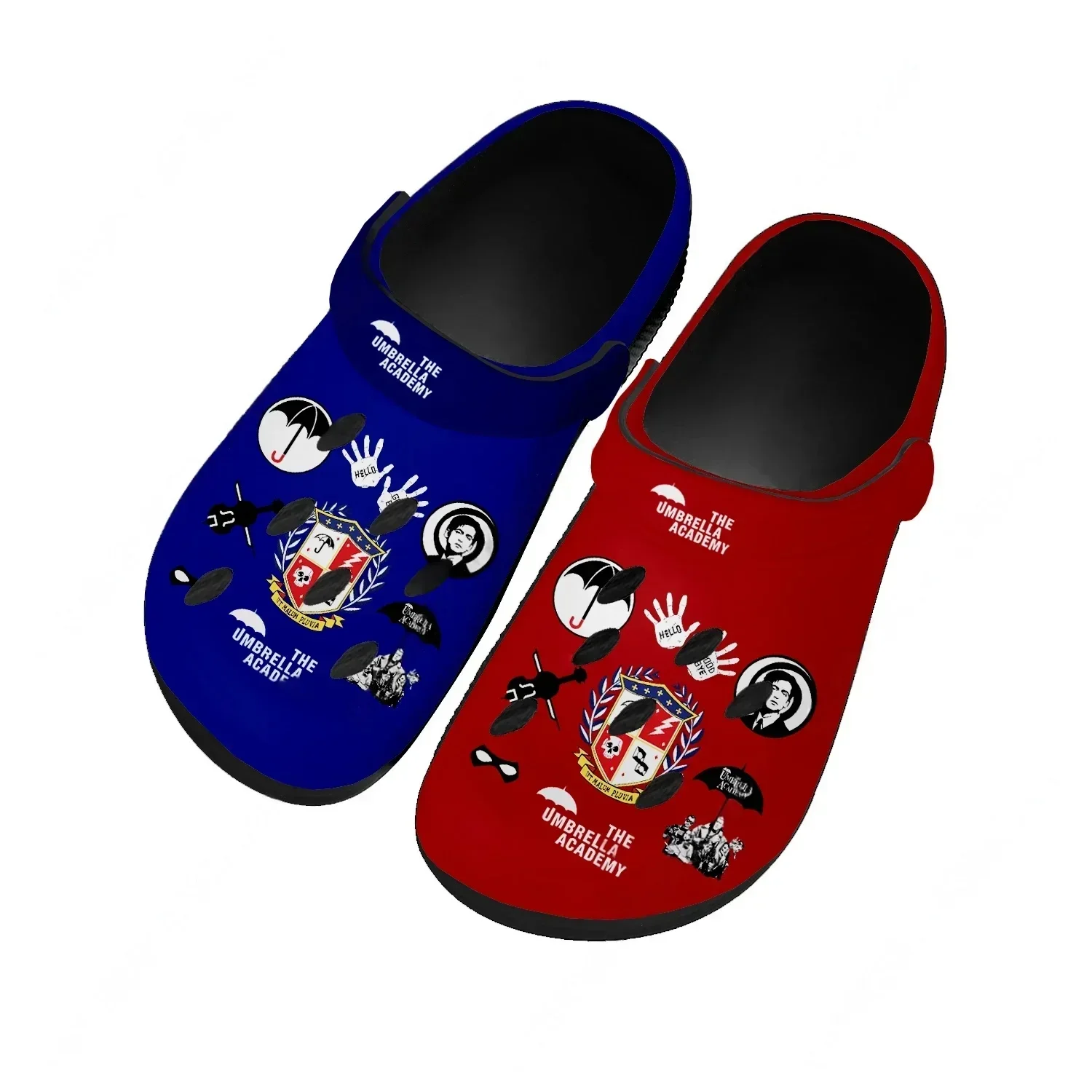 

The Umbrella Academy Water Shoes Mens Womens Anti-slip Home Garden Clogs Customizd Sandals Beach Breathable Hole Slippers
