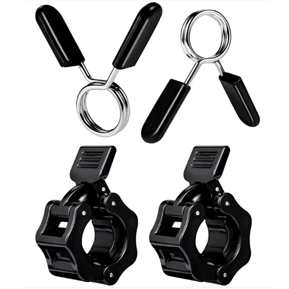 1 Pair 25/28/30mm Spinlock Collars Barbell Collar Lock Dumbell Clips Clamp Weight Lifting Bar Gym Dumbbell Fitness Body Building