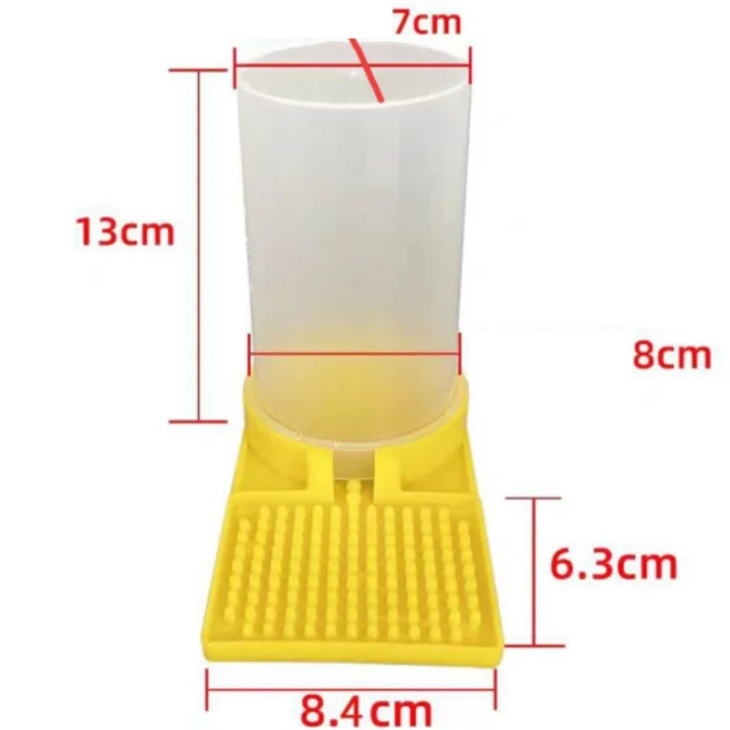 ABKP-12PCS محطة سقي النحل أكواب مياه النحل لحديقة النحل معدات تربية النحل