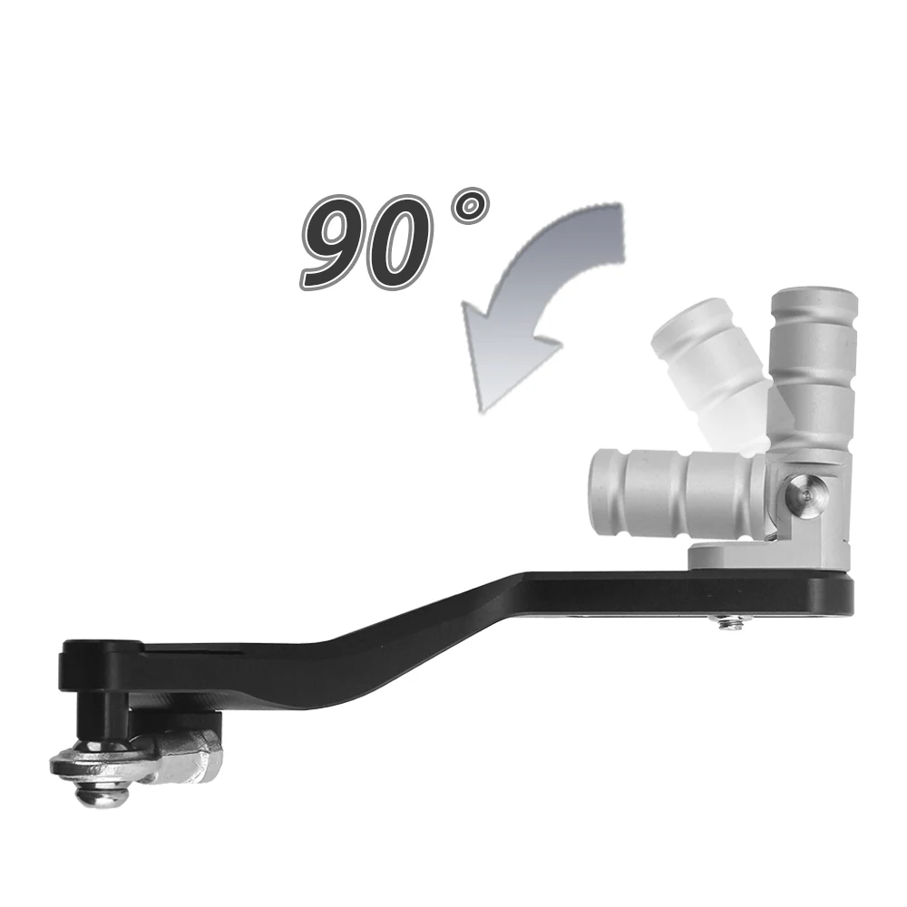 رافعة تروس الدراجة النارية لـ KAWASAKI Ninja400 Z400 2018 2019 2020 2021 2022 رافعة قابض قابلة للتعديل رافعة تحول قضيب شيفتر سريع