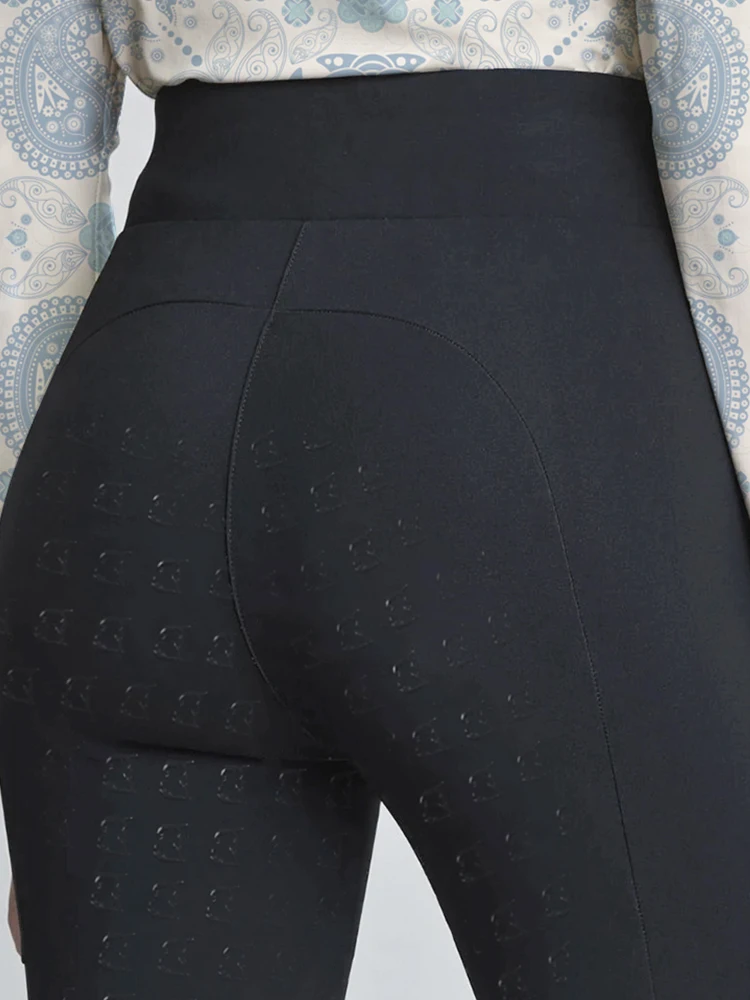 Baslong Pantalones deportivos ecuestres para mujer, pantalones de montar para niños antideslizantes de silicona, transpirables, resistentes al desgaste, pantalones elásticos, equipo de caballero transpirable