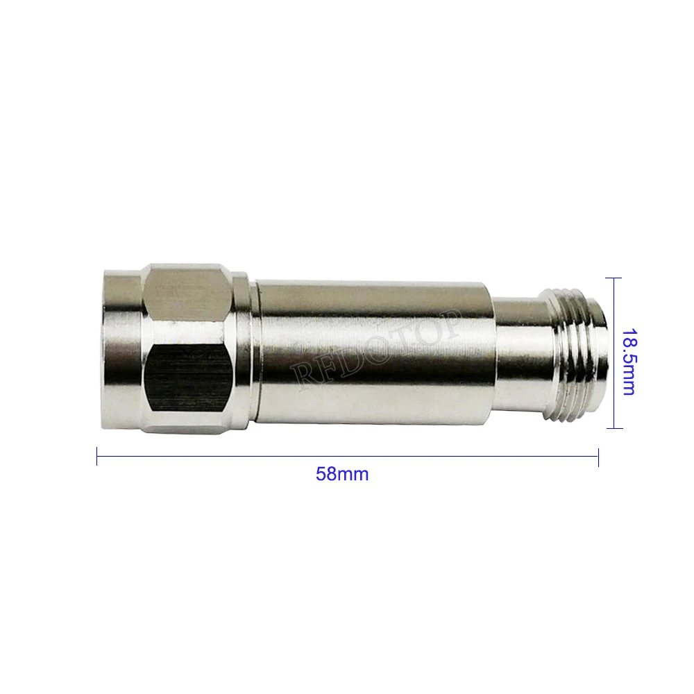 5W N Type DC-Block N Male to N Female Connector DC-3.0GHz 50ohm RF Coaxial Block SWR＜1.2 DC-blocker